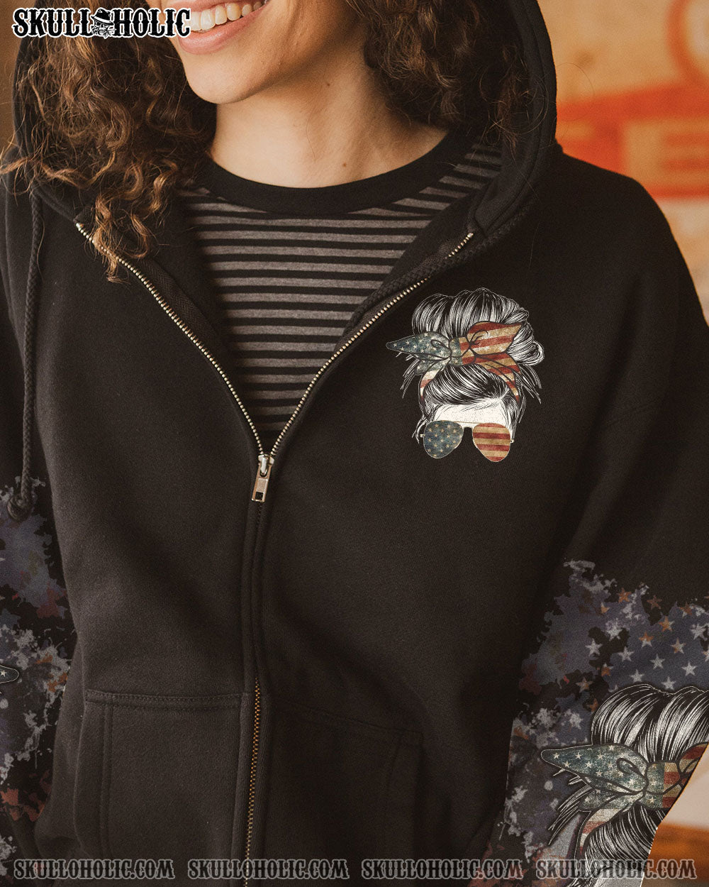 STOP ASKING MESSY BUN ALL OVER PRINT – TLTW2412221