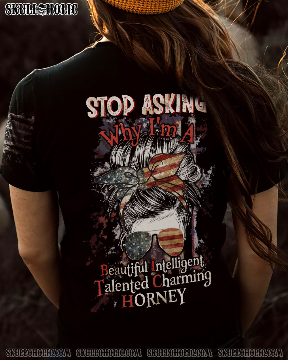 STOP ASKING MESSY BUN ALL OVER PRINT – TLTW2412221