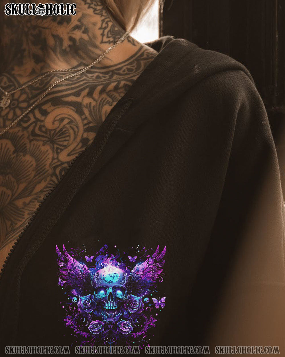 STOP ASKING WHY I’M CRAZY SKULL ALL OVER PRINT – TYTM1104241