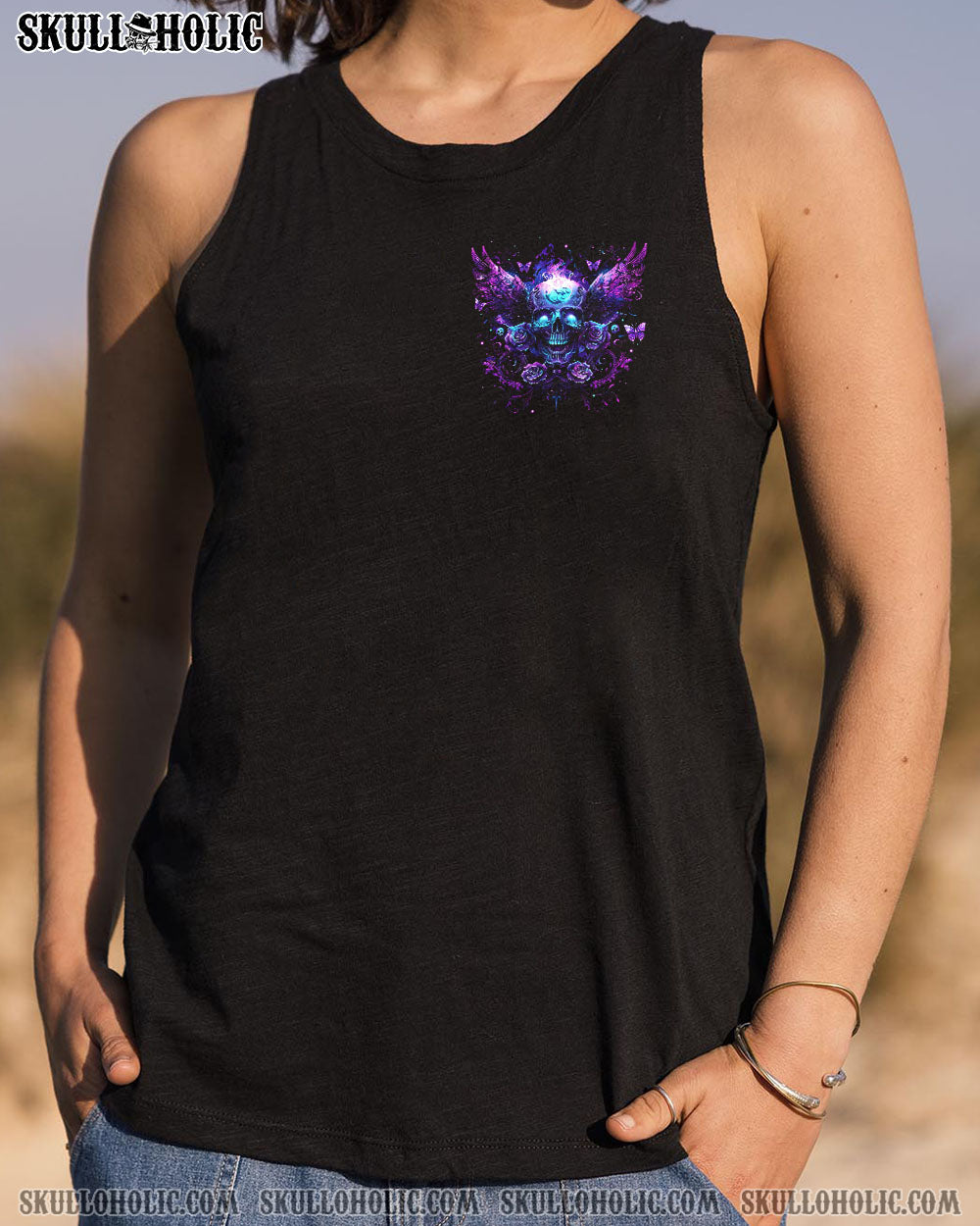 STOP ASKING WHY I’M CRAZY SKULL ALL OVER PRINT – TYTM1104241