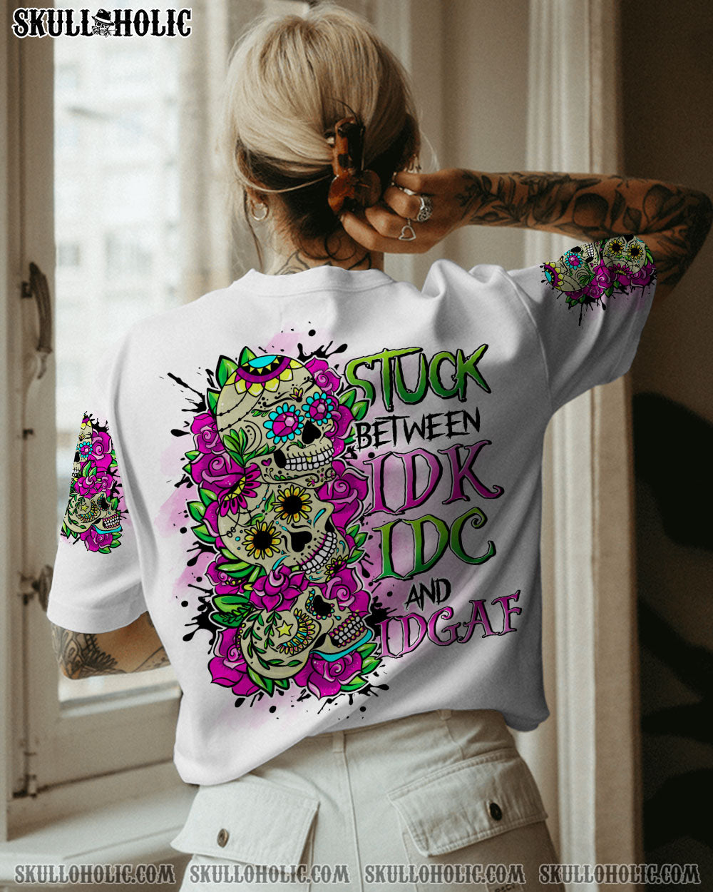 STUCK BETWEEN 3 SKULLS ALL OVER PRINT – TLNO0602231