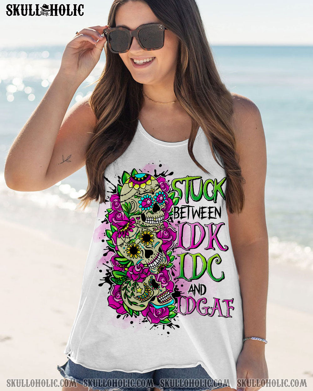 STUCK BETWEEN 3 SKULLS ALL OVER PRINT – TLNO0602231