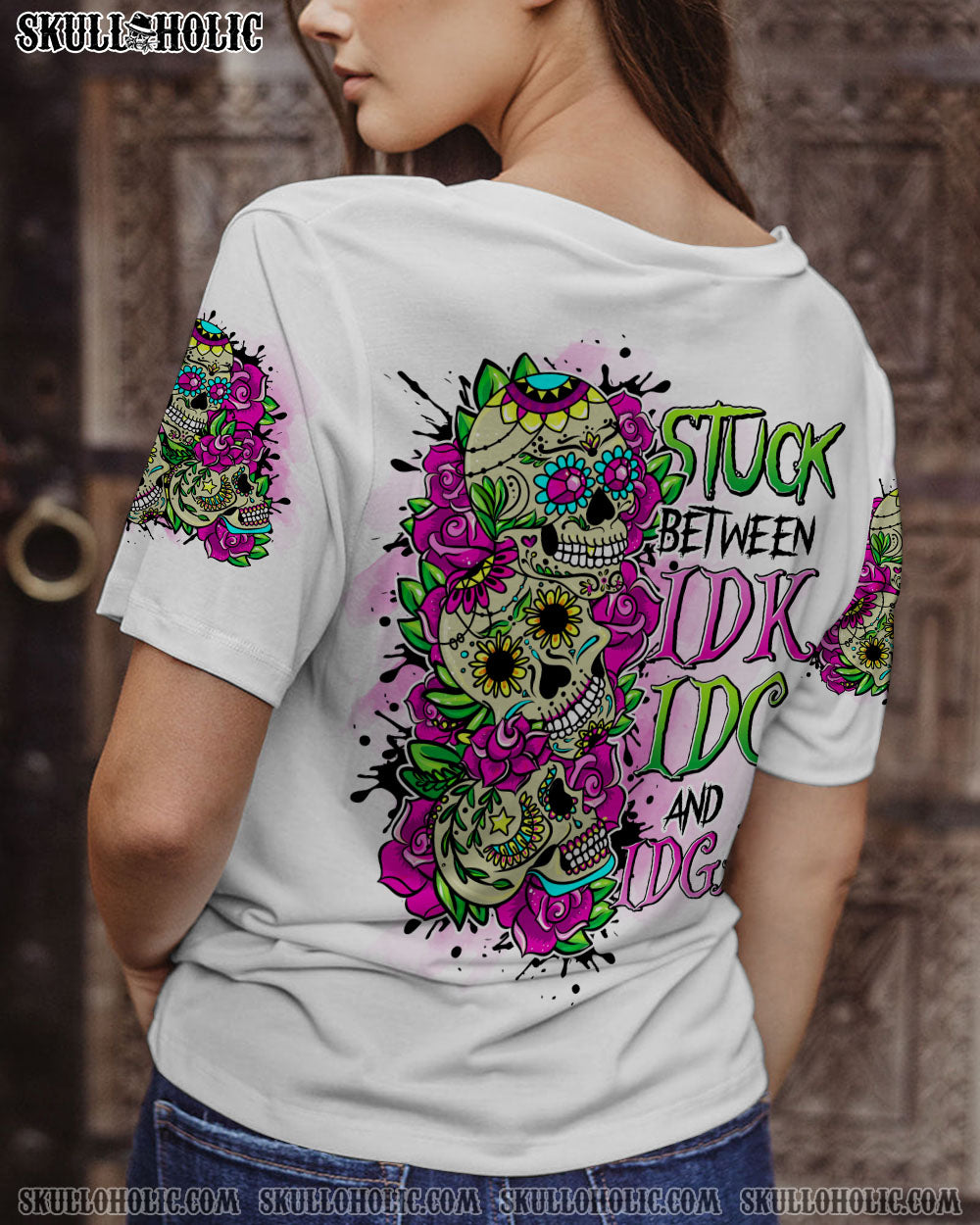 STUCK BETWEEN 3 SKULLS ALL OVER PRINT – TLNO0602231