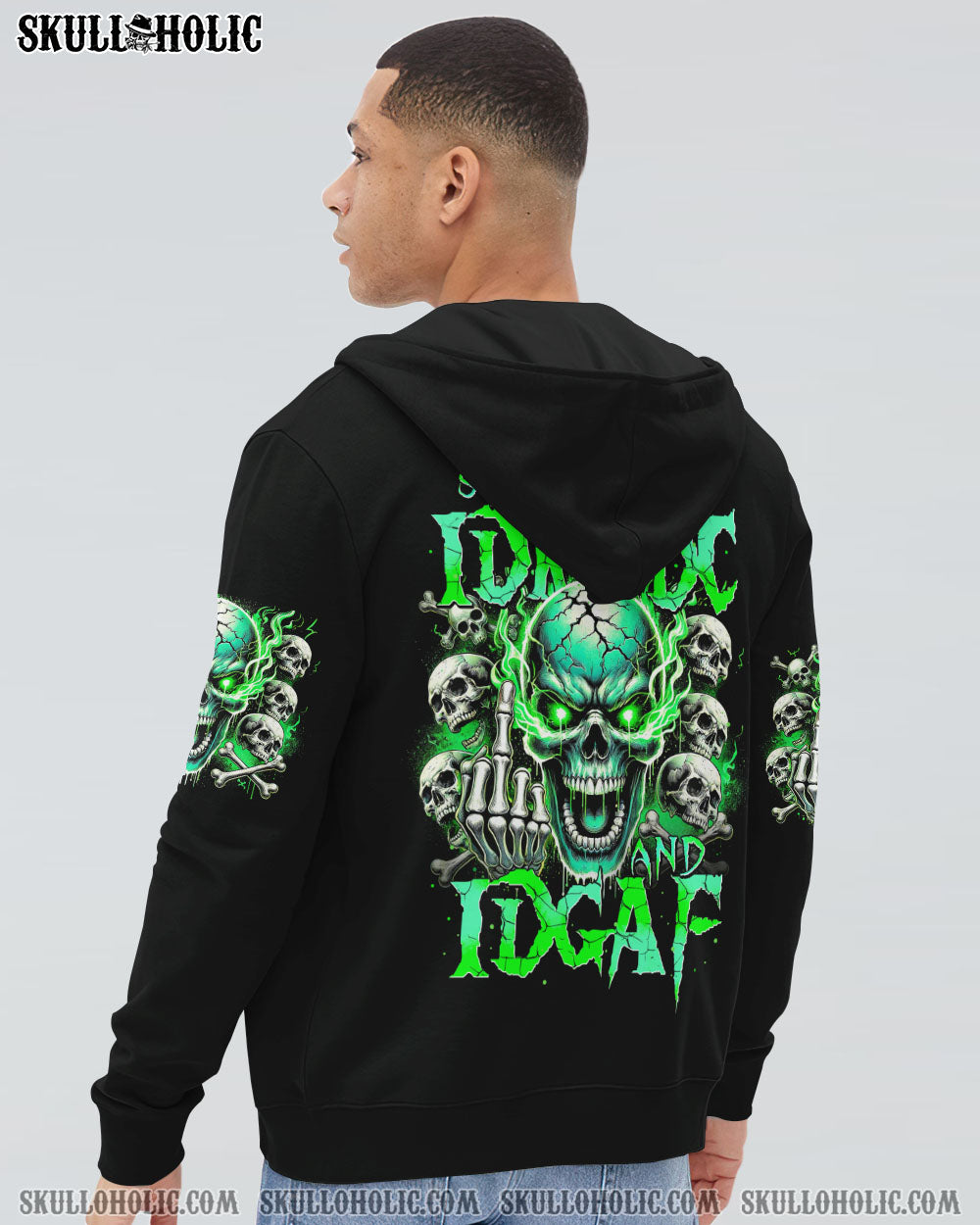 STUCK BETWEEN IDK IDC AND IDGAF ALL OVER PRINT – TYTM2406242