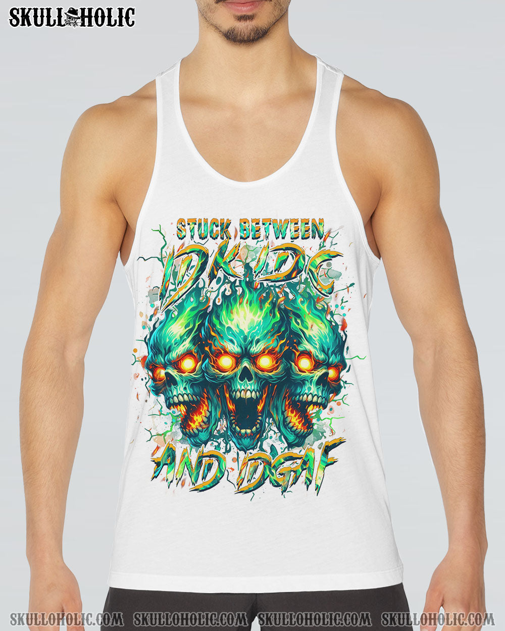 STUCK BETWEEN IDK IDC AND IDGAF ALL OVER PRINT – YHHN1807244