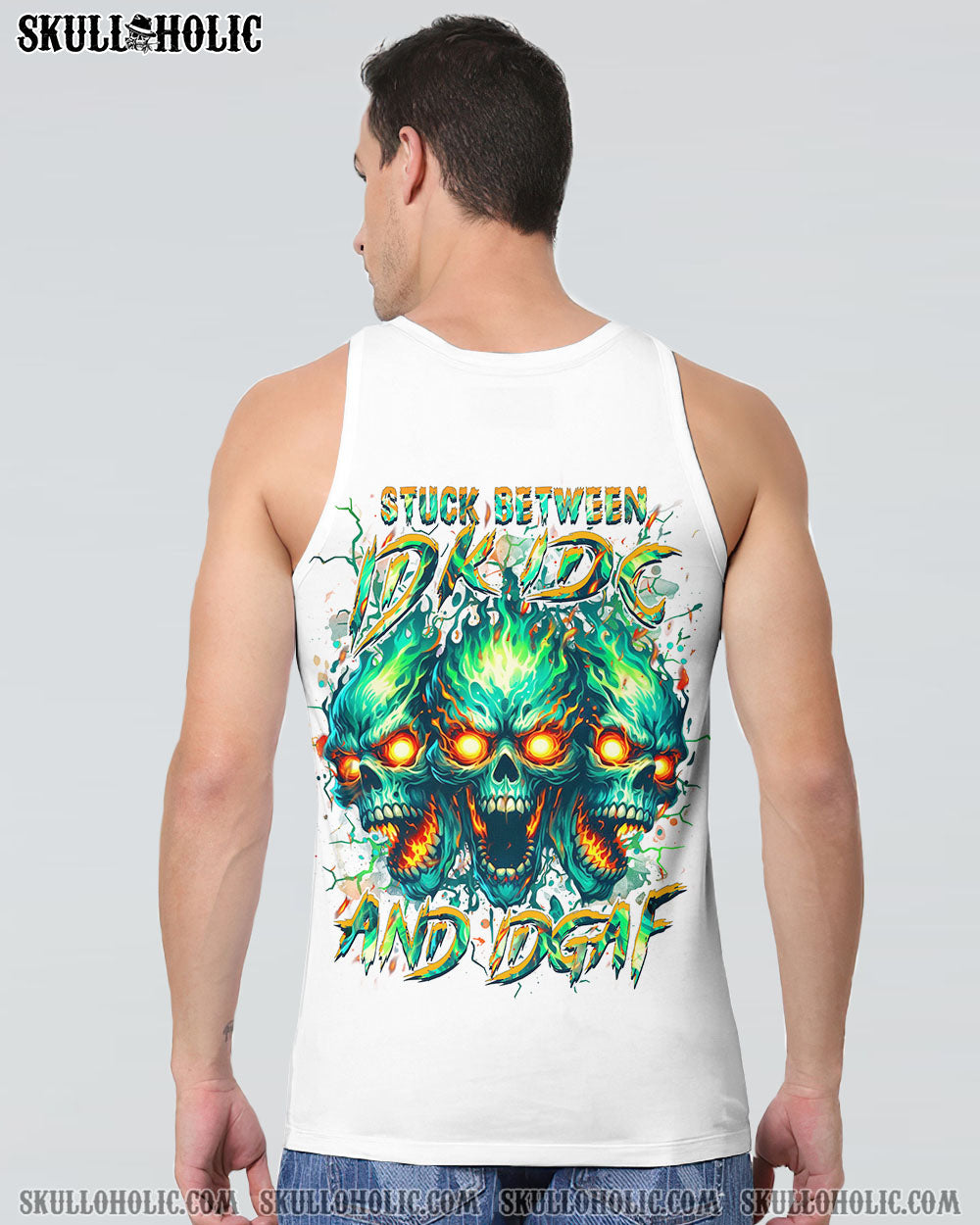 STUCK BETWEEN IDK IDC AND IDGAF ALL OVER PRINT – YHHN1807244