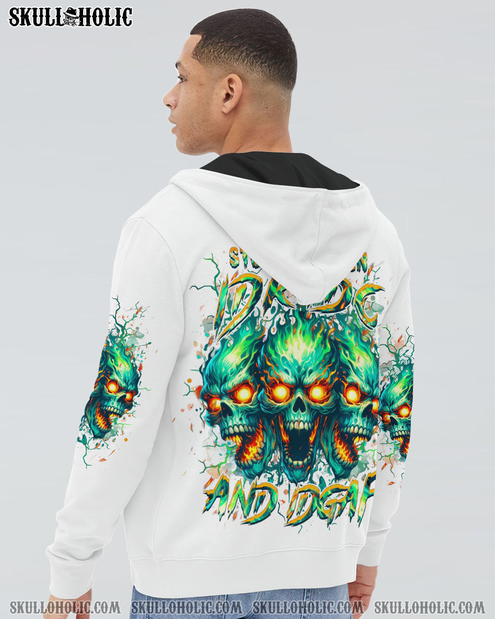 STUCK BETWEEN IDK IDC AND IDGAF ALL OVER PRINT – YHHN1807244