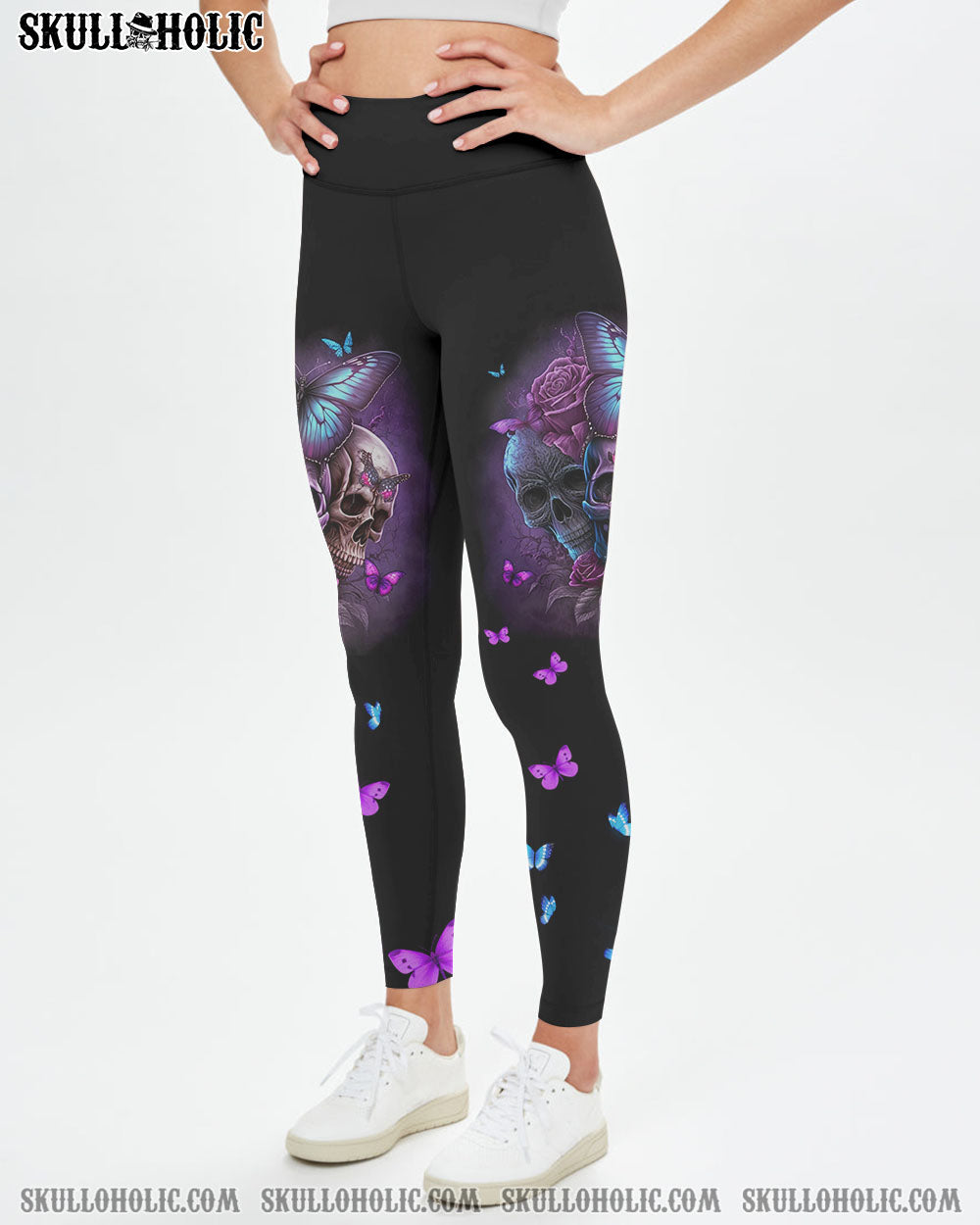 STUCK BETWEEN IDK IDC AND IDGAF BUTTERFLY SKULL ALL OVER PRINT – TLNZ0202233