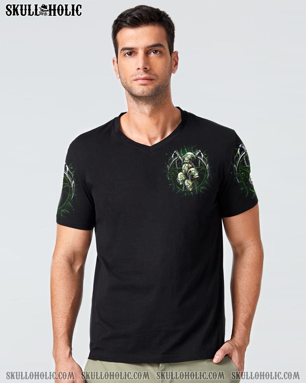 STUCK BETWEEN IDK IDC AND IDGAF SKULL ALL OVER PRINT – YHHN2302231