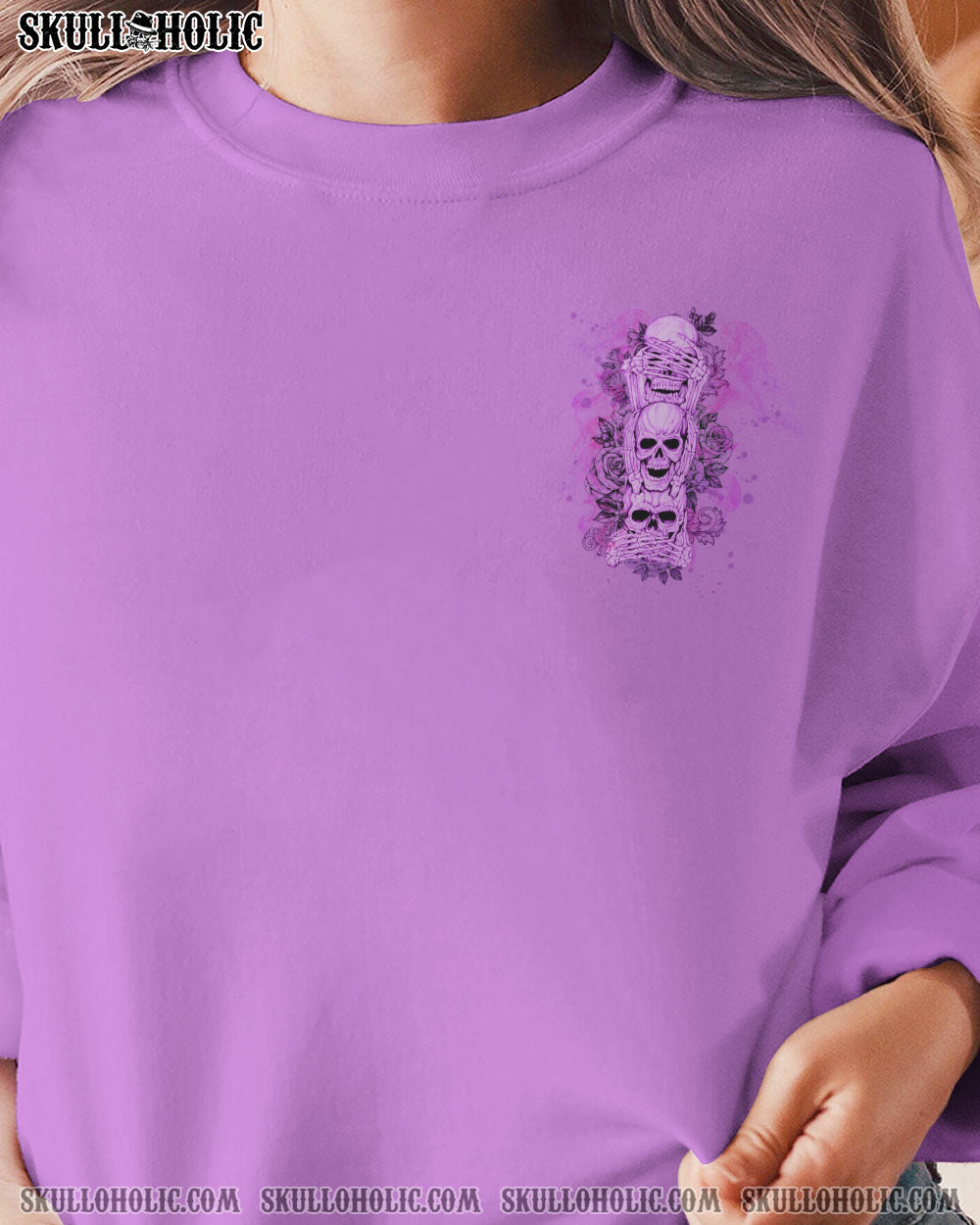 STUCK BETWEEN IDK IDC AND IDGAF SKULL ALL OVER PRINT – YHLN2212221