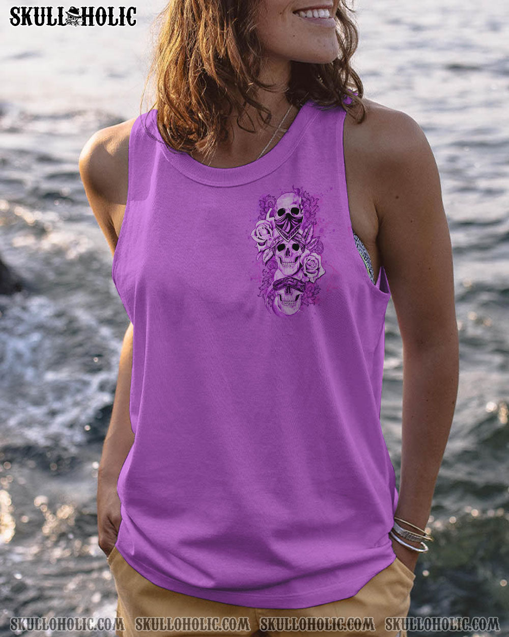 STUCK BETWEEN IDK IDC AND IDGAF SKULL ALL OVER PRINT – YHLN2302231