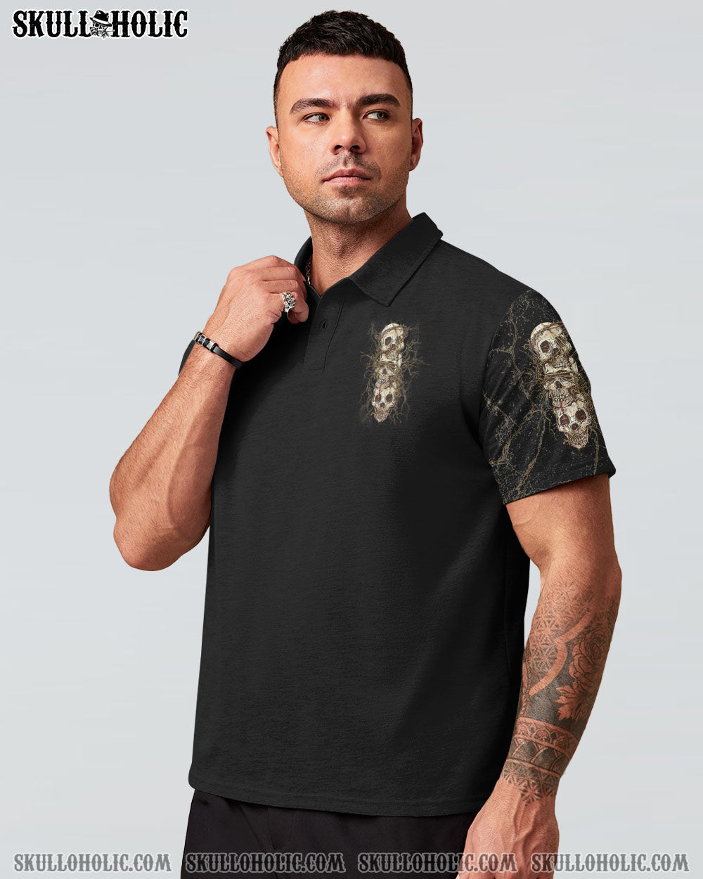 STUCK BETWEEN IDK IDC AND IDGAF SKULL ALL OVER PRINT – YHLN2312221