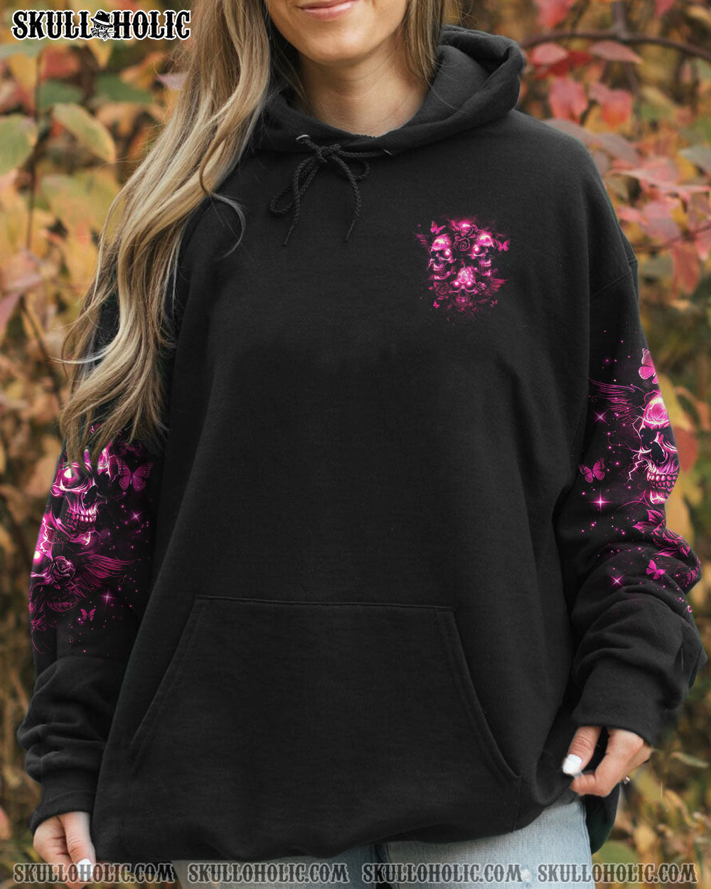 STUCK BETWEEN IDK IDC AND IDGAF THREE SKULLS ALL OVER PRINT – TLNO2503242