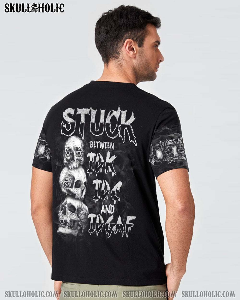 STUCK BETWEEN IDK IDC IDGAF ALL OVER PRINT – TLTM2612221