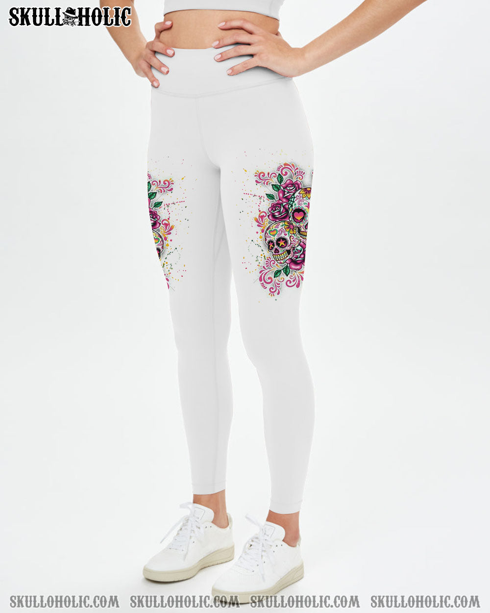 STUCK BETWEEN SUGAR SKULL ALL OVER PRINT – YHLN2012224