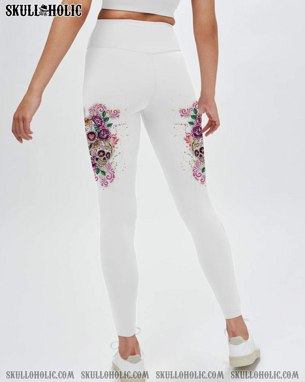 STUCK BETWEEN SUGAR SKULL ALL OVER PRINT – YHLN2012224