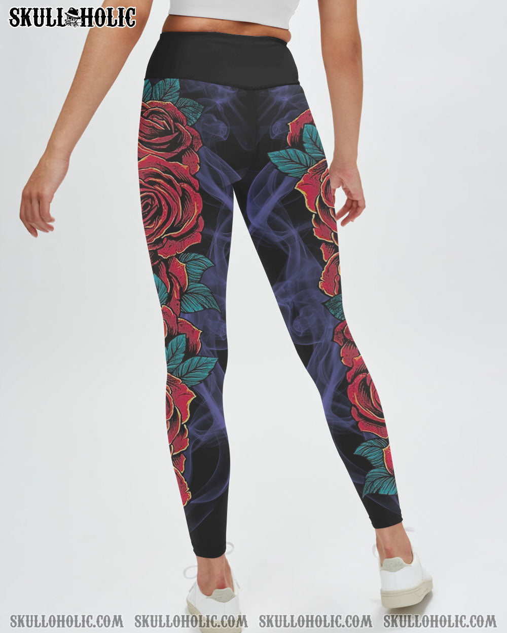SUGAR SKULL ROSE SMOKE ALL OVER PRINT – TY2212223