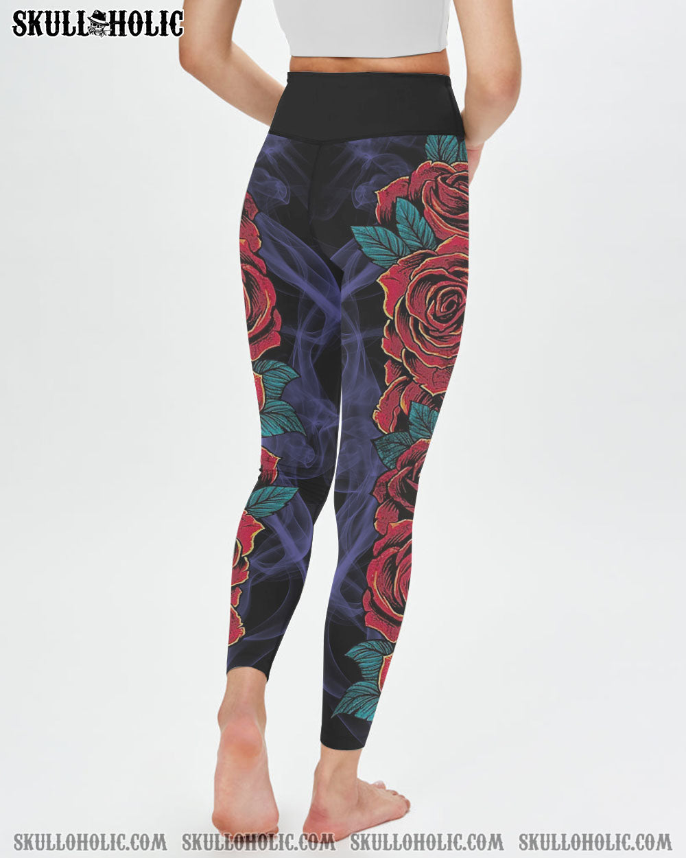 SUGAR SKULL ROSE SMOKE ALL OVER PRINT – TY2212223