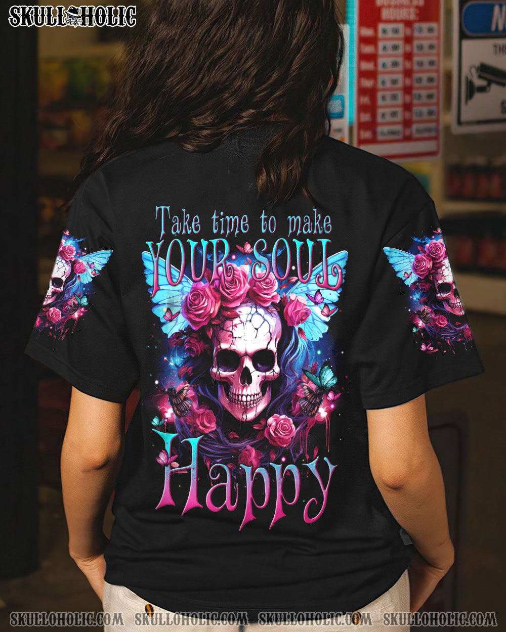 TAKE TIME TO MAKE YOUR SOUL HAPPY ALL OVER PRINT – TYTM1306232