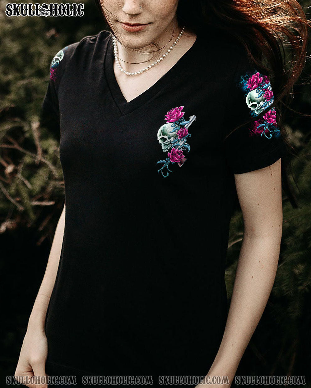 THAT MAKES ME DANGEROUS ROSE SKULL G ALL OVER PRINT – TLTR1301234