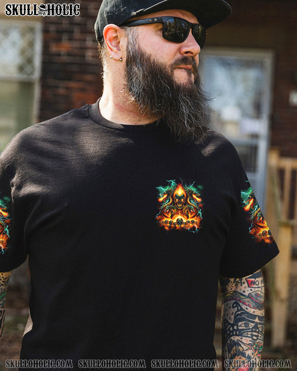 THAT WHICH DOES NOT KILL ME SHOULD RUN SKULL DRAGON ALL OVER PRINT – TLNZ1005242