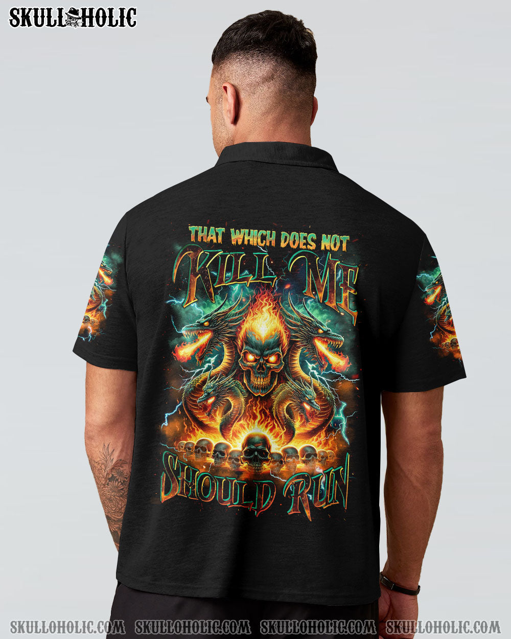 THAT WHICH DOES NOT KILL ME SHOULD RUN SKULL DRAGON ALL OVER PRINT – TLNZ1005242