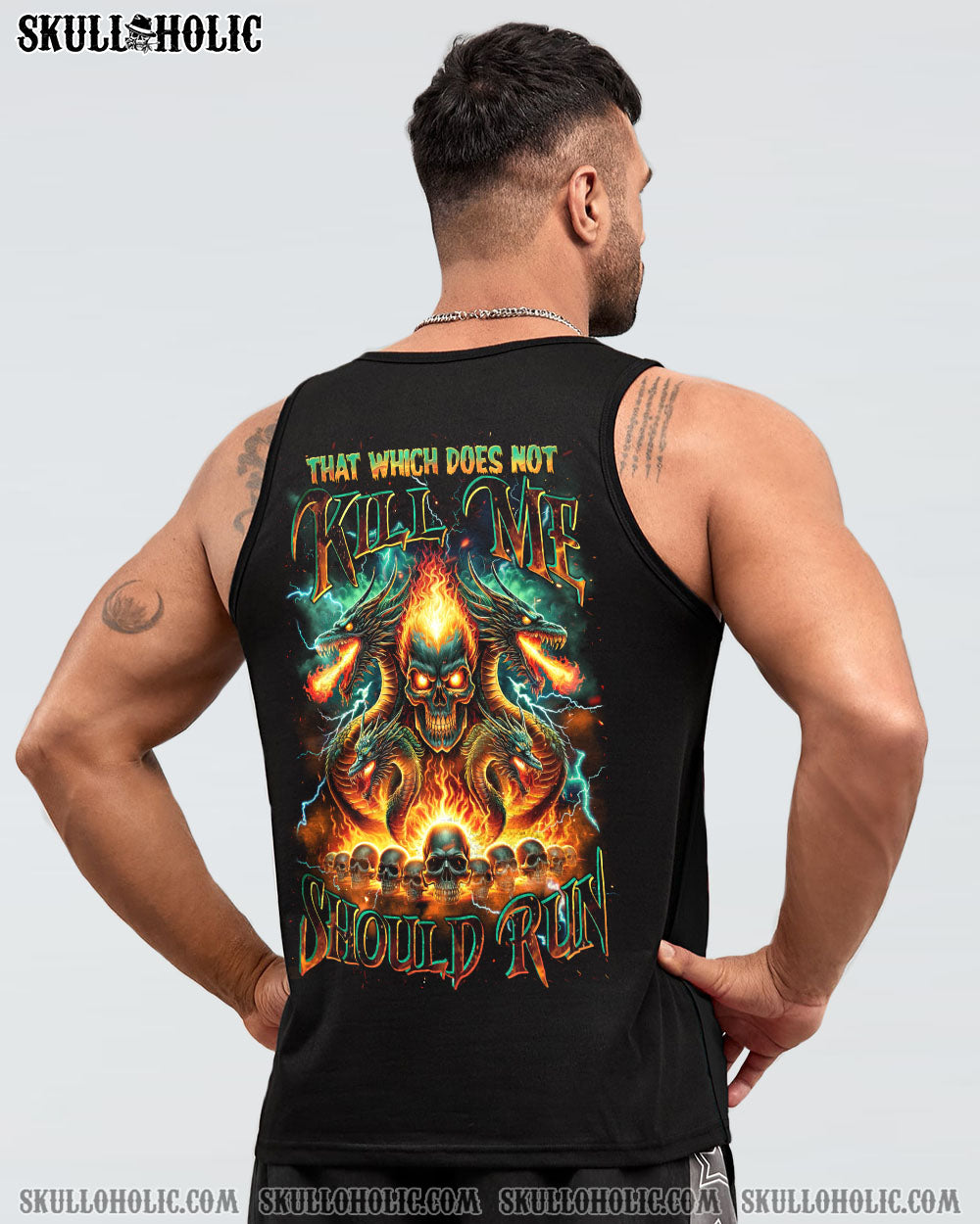THAT WHICH DOES NOT KILL ME SHOULD RUN SKULL DRAGON ALL OVER PRINT – TLNZ1005242