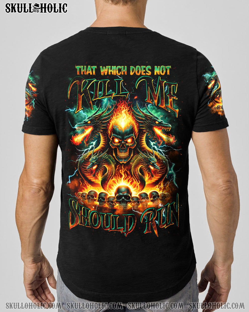 THAT WHICH DOES NOT KILL ME SHOULD RUN SKULL DRAGON ALL OVER PRINT – TLNZ1005242