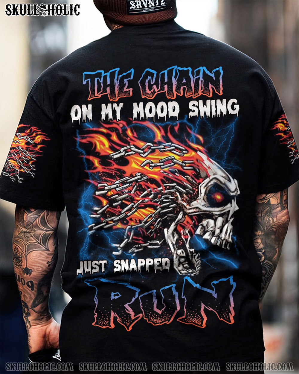 THE CHAIN ON MY MOOD SWING SKULL ALL OVER PRINT - TLNZ1412222