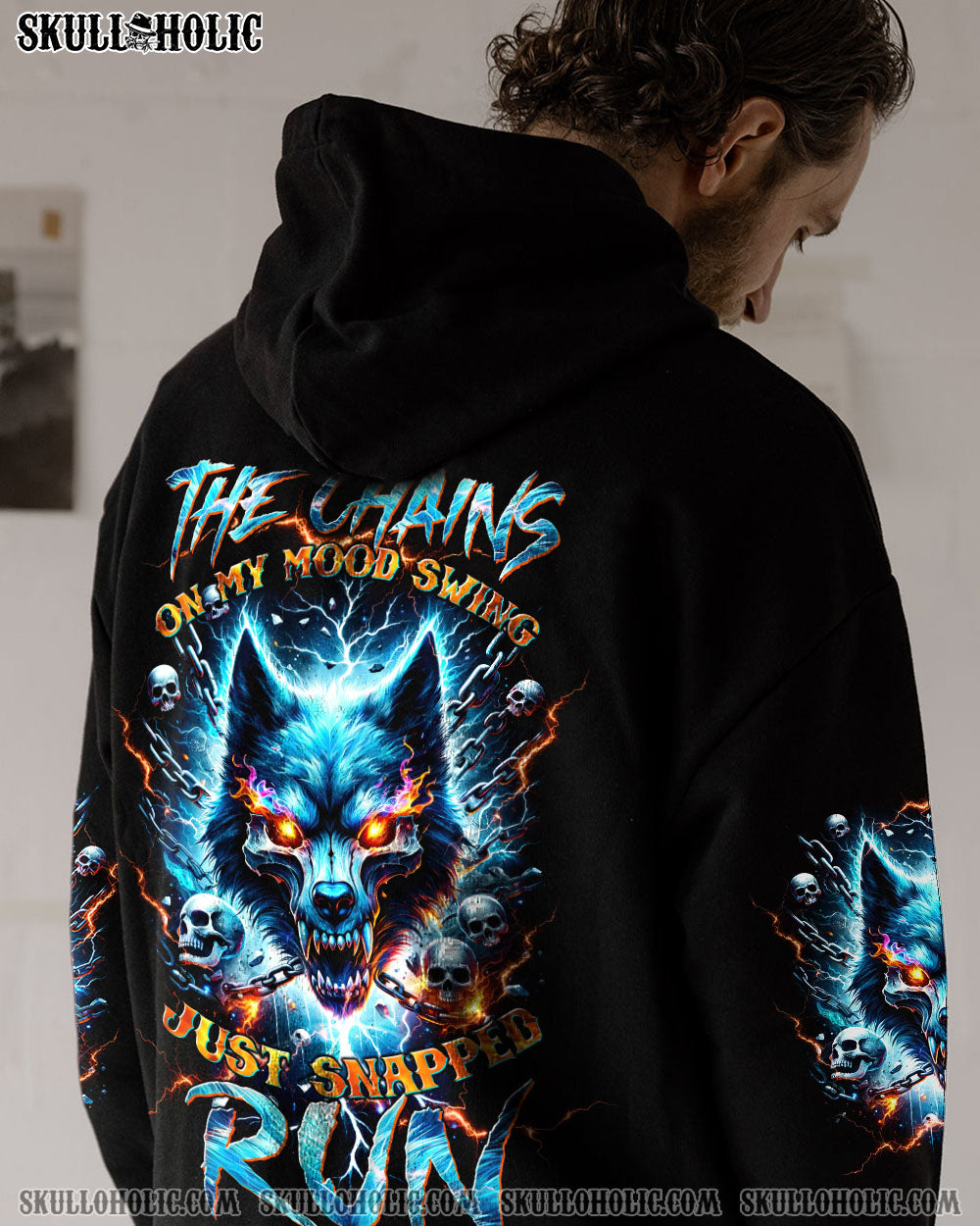 THE CHAINS ON MY MOOD SWING WOLF SKULL ALL OVER PRINT – TLTW2901241
