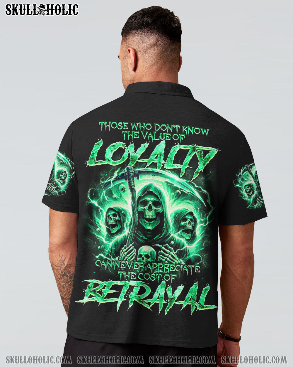THE COST OF BETRAYAL SKULL ALL OVER PRINT – TYQY0506244