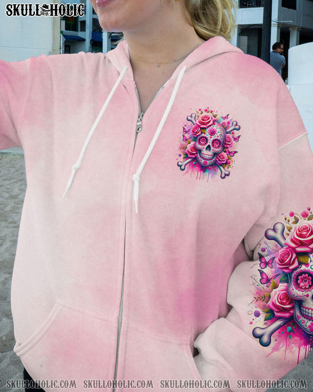 THE GOOD GIRL IN ME BONES SKULL ALL OVER PRINT – TLNO0411231