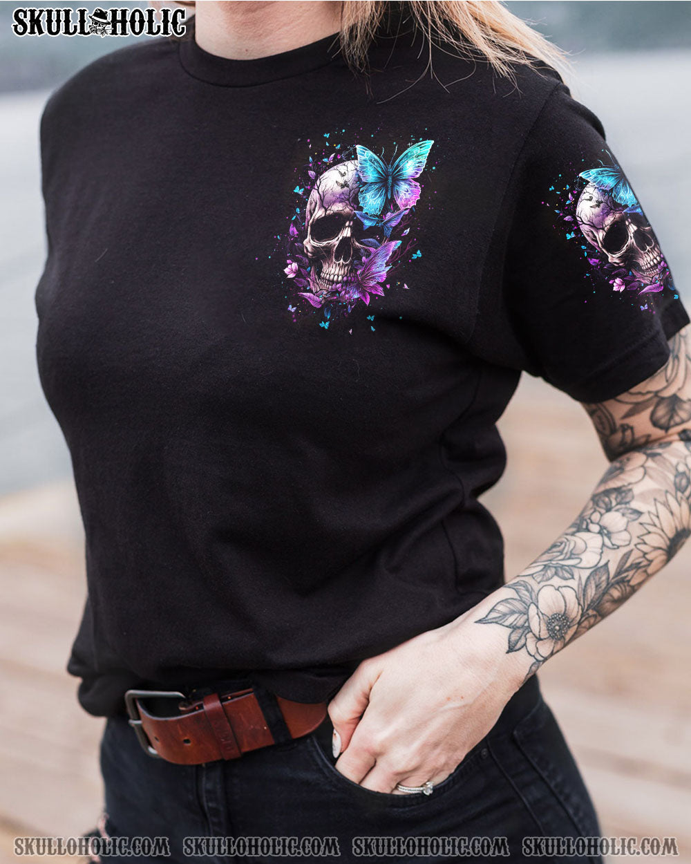 THE GOOD GIRL IN ME GOT TIRED SKULL ALL OVER PRINT – YHHN0602236