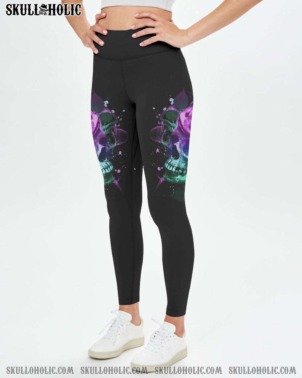 THE GOOD GIRL IN ME GOT TIRED SKULL ROSE ALL OVER PRINT – YHHG2612221