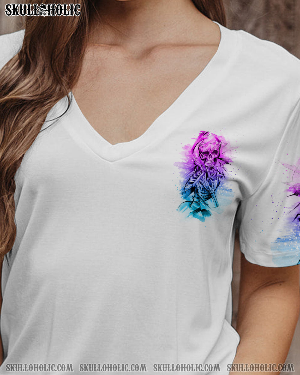 THE GOOD GIRL IN ME GOT TIRED SKULL SKELETON ALL OVER PRINT – YHHG0302232