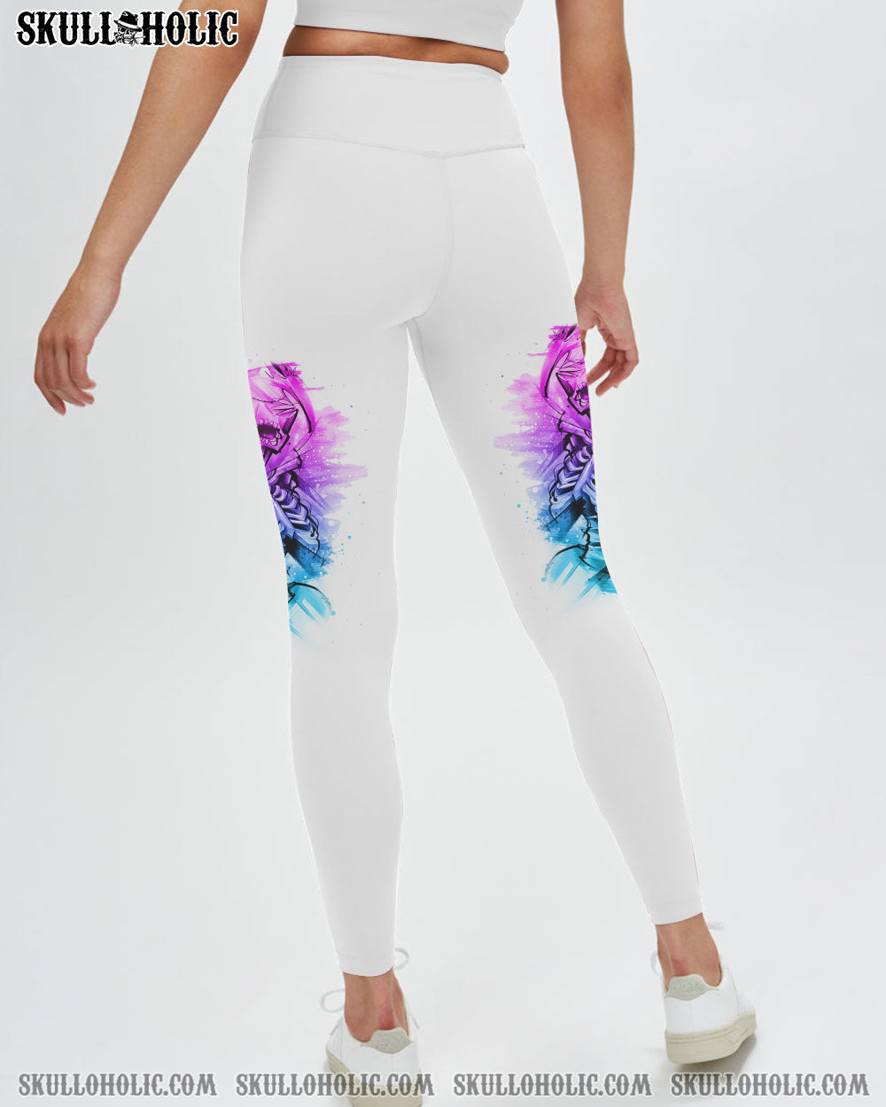 THE GOOD GIRL IN ME GOT TIRED SKULL SKELETON ALL OVER PRINT – YHHG0302232