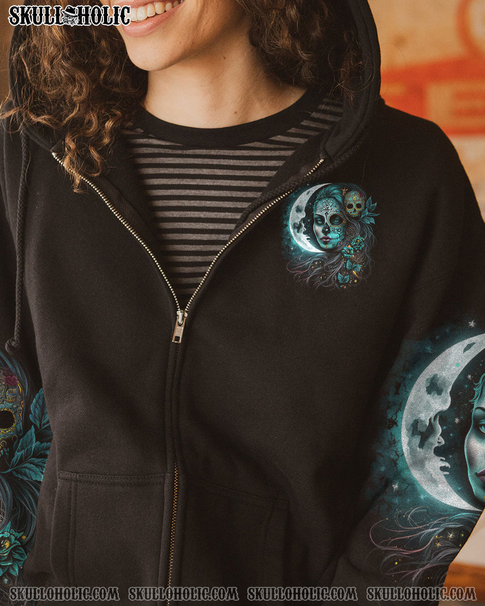 THE GOOD GIRL IN ME HALF SUGAR SKULL ALL OVER PRINT – TLTW0404231