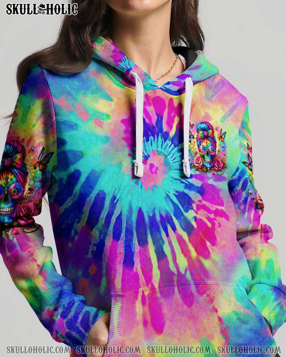 THE GOOD GIRL IN ME MESSY BUN TIE DYE ALL OVER PRINT – TYTM0705241