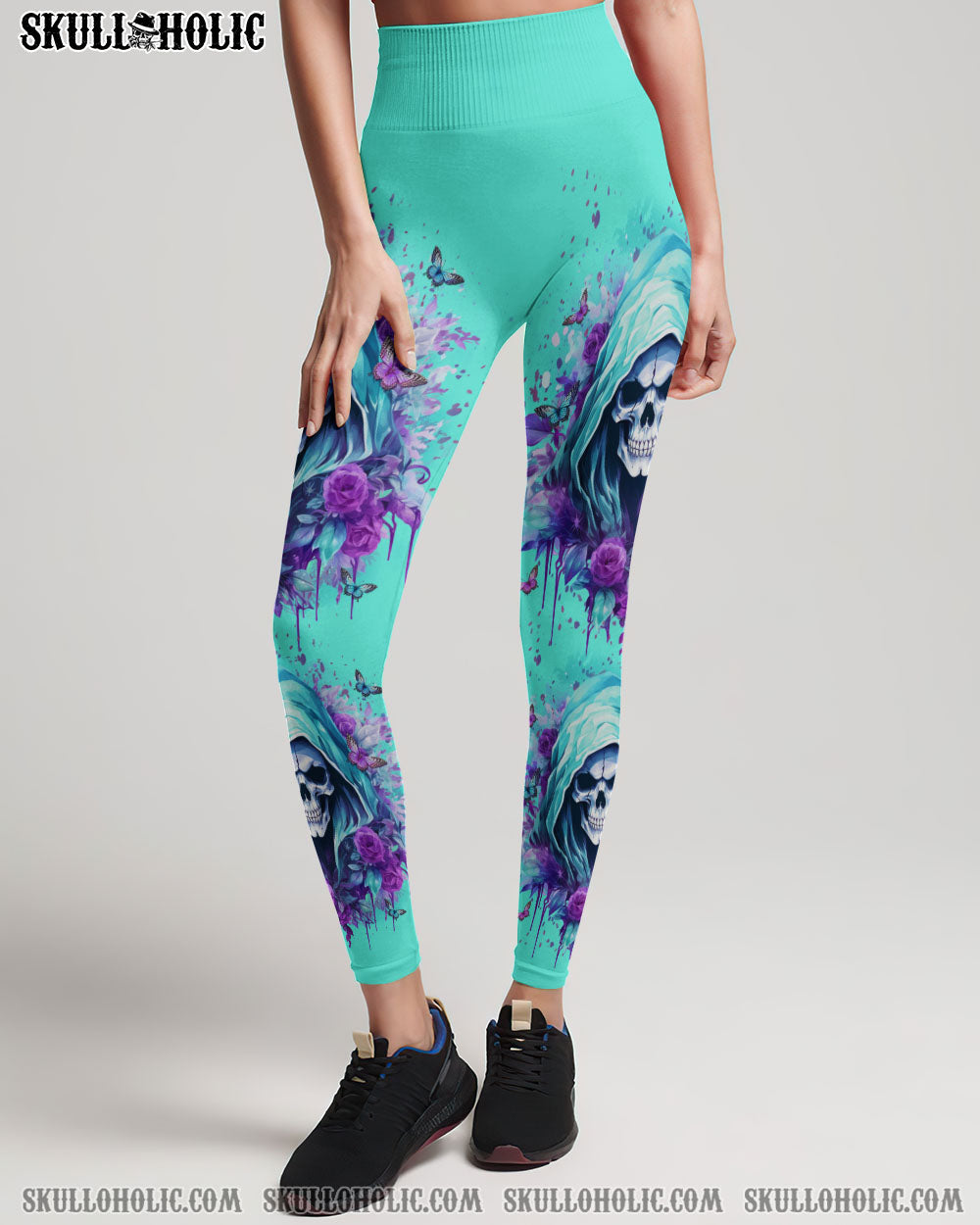 THE GOOD GIRL IN ME REAPER SKULL ALL OVER PRINT – YHLT911232