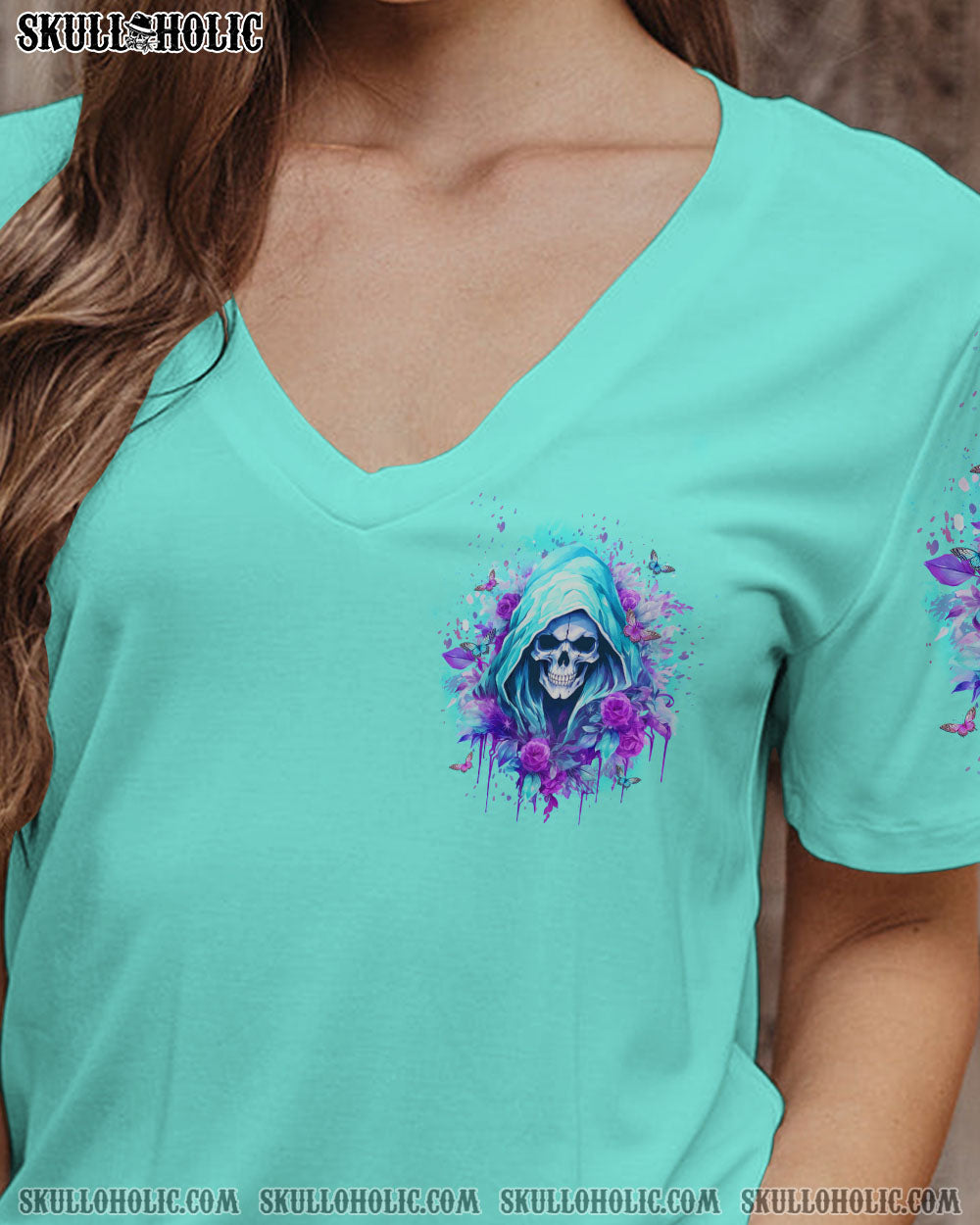 THE GOOD GIRL IN ME REAPER SKULL ALL OVER PRINT – YHLT911232