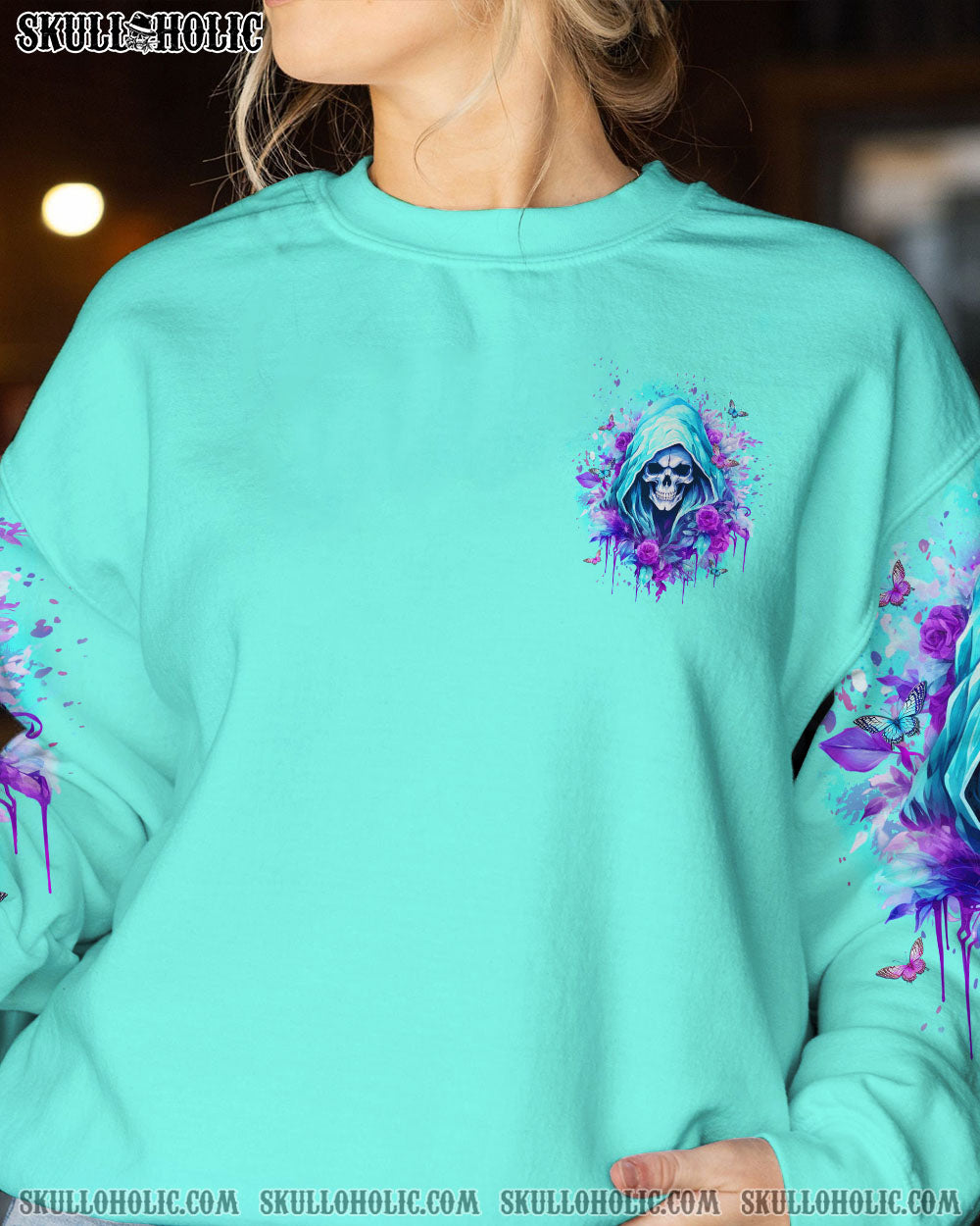 THE GOOD GIRL IN ME REAPER SKULL ALL OVER PRINT – YHLT911232