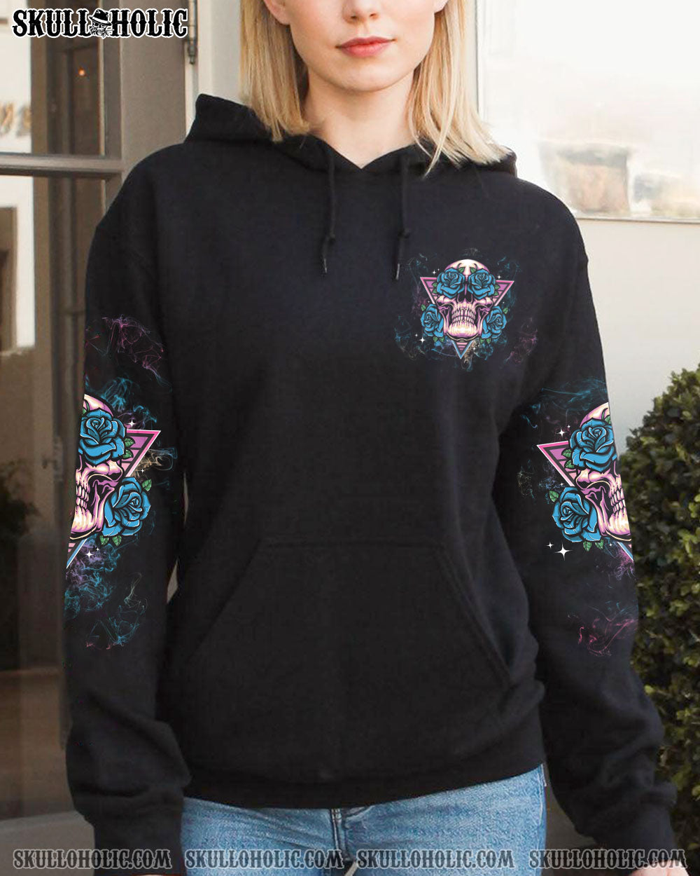 THE GOOD GIRL IN ME ROSE SKULL TRIANGLE ALL OVER PRINT – TLTW1002233