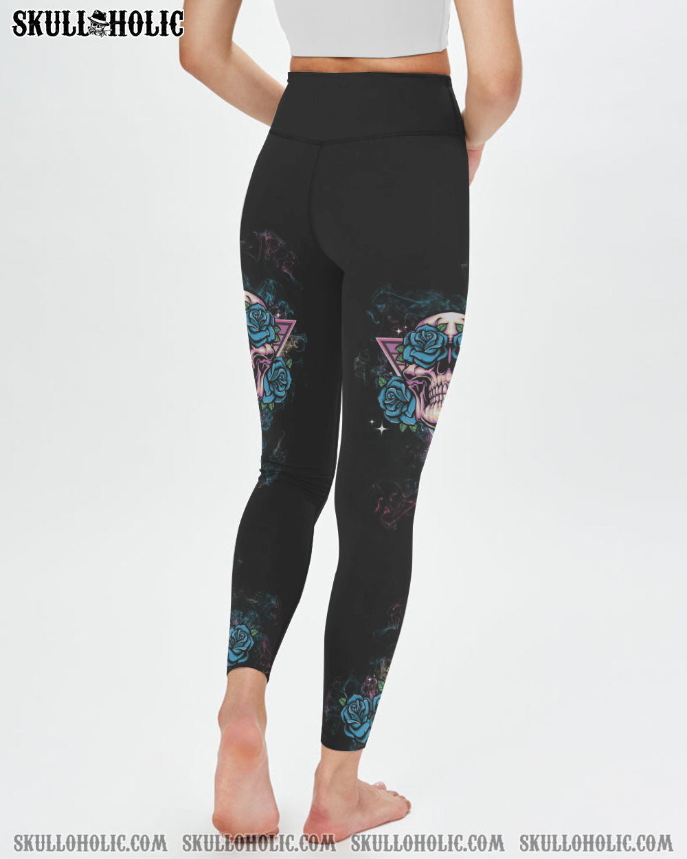 THE GOOD GIRL IN ME ROSE SKULL TRIANGLE ALL OVER PRINT – TLTW1002233