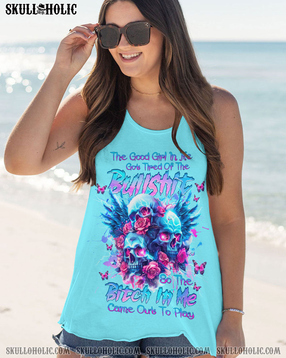 THE GOOD GIRL IN ME SKULL ALL OVER PRINT – TLNZ1304243