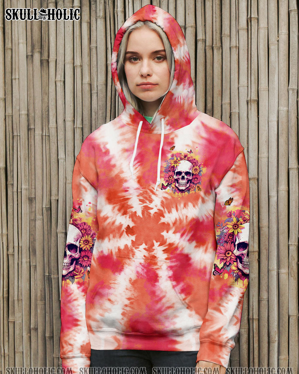 THE GOOD GIRL IN ME SKULL FLORAL ALL OVER PRINT – TLTW2902245