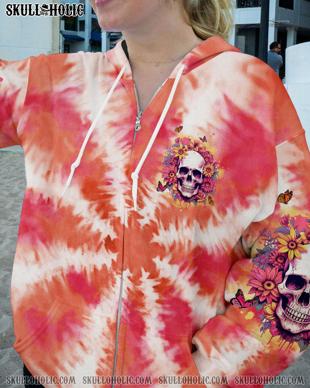 THE GOOD GIRL IN ME SKULL FLORAL ALL OVER PRINT – TLTW2902245