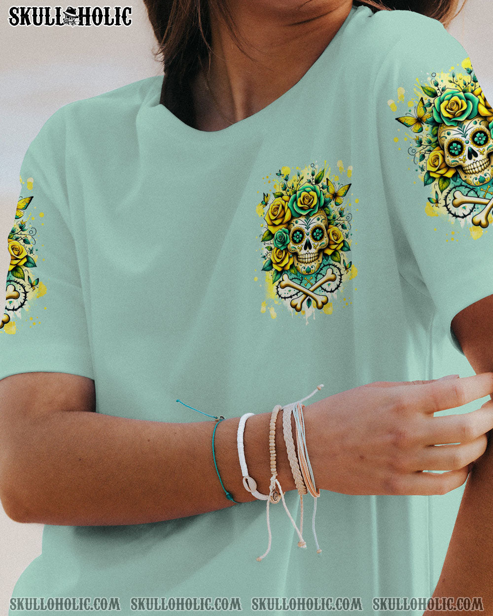 THE GOOD GIRL IN ME SKULL ROSE ALL OVER PRINT – TLNT0911233