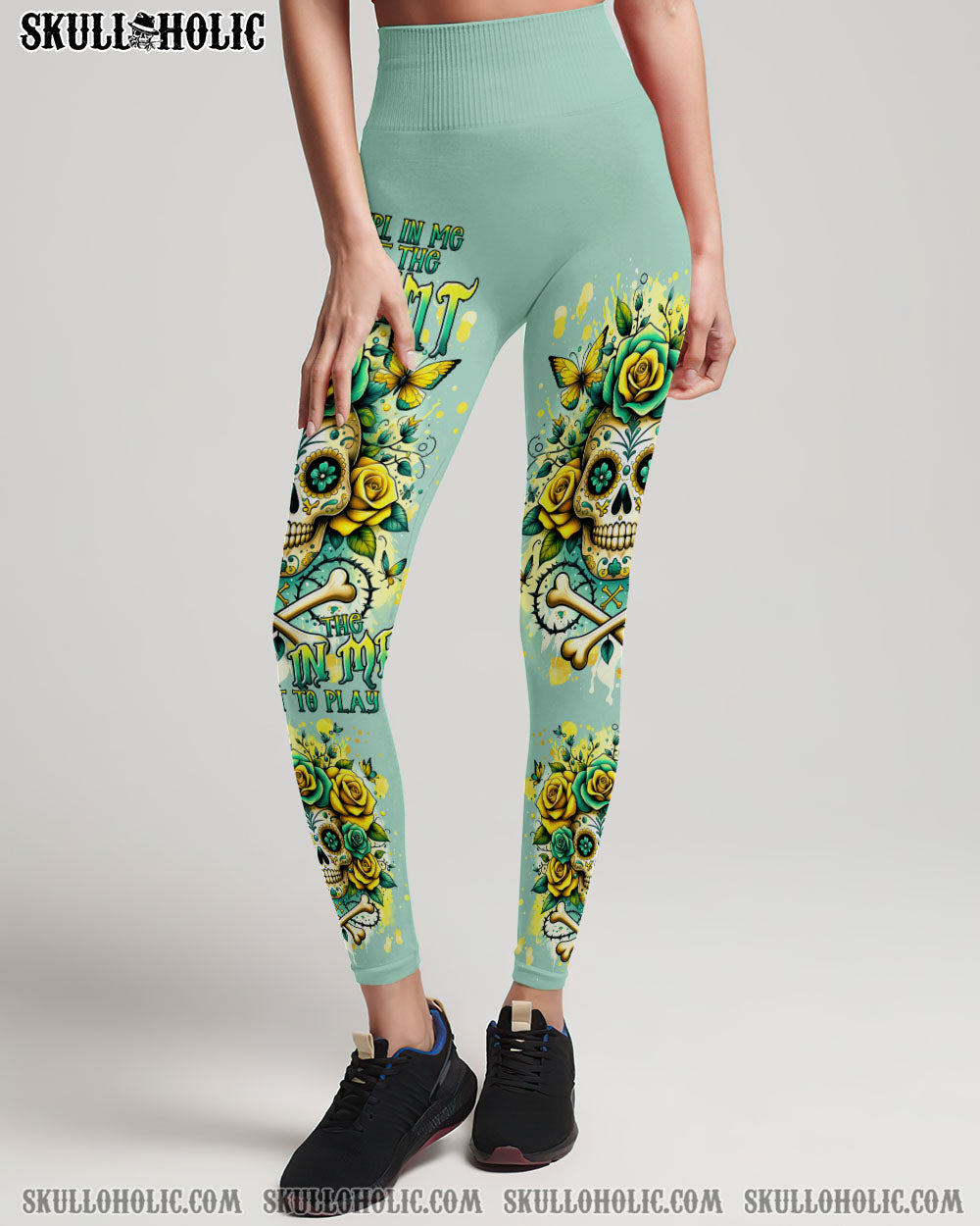 THE GOOD GIRL IN ME SKULL ROSE ALL OVER PRINT – TLNT0911233