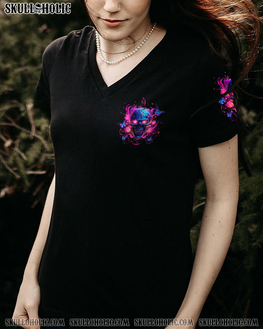 THE GOOD GIRL IN ME SKULL ROSE ALL OVER PRINT – TLTW0610235