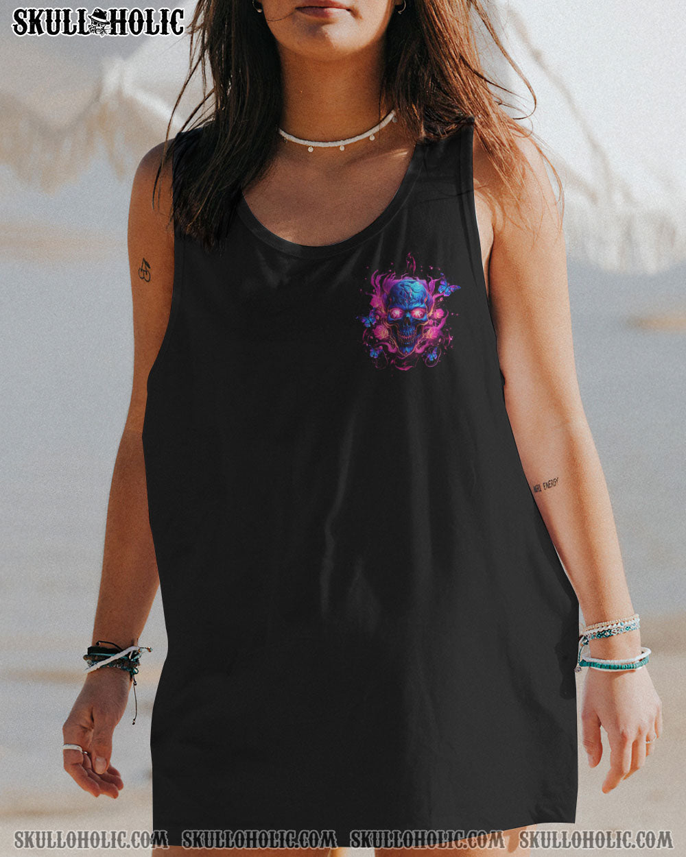 THE GOOD GIRL IN ME SKULL ROSE ALL OVER PRINT – TLTW0610235